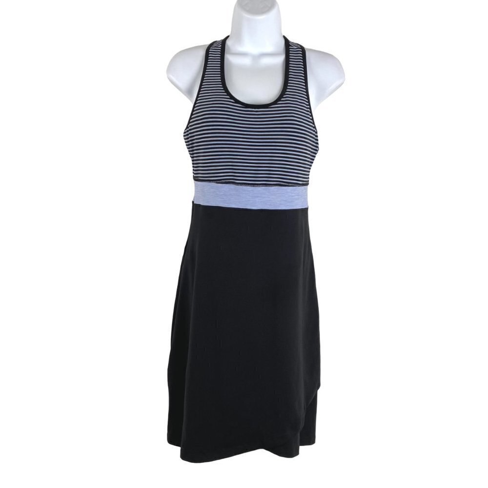 Title Nine Dress Women's Small Sleeveless Racerback Striped‎ Flawed